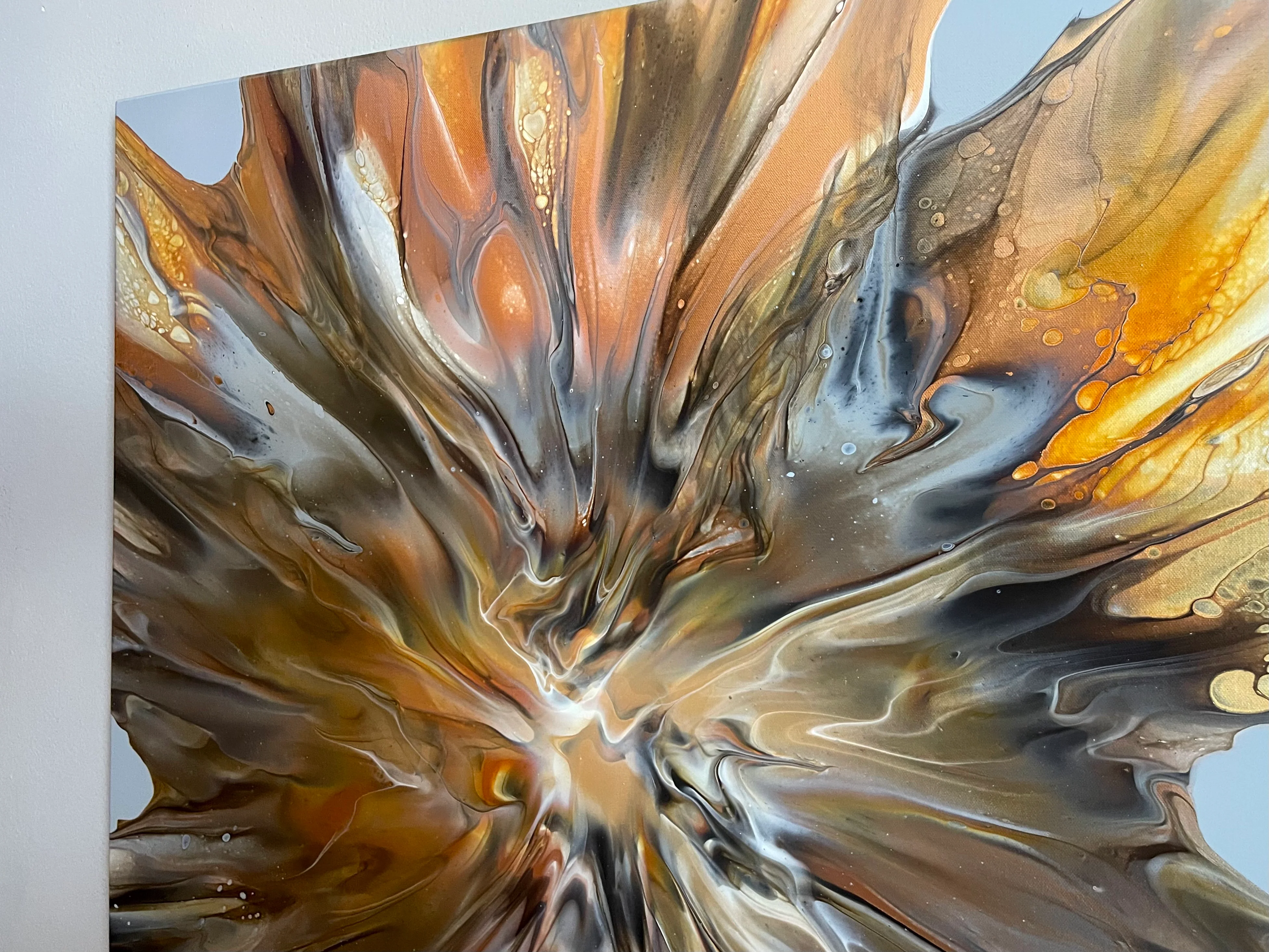 “Autumn Star” 80x80cm - Image 6