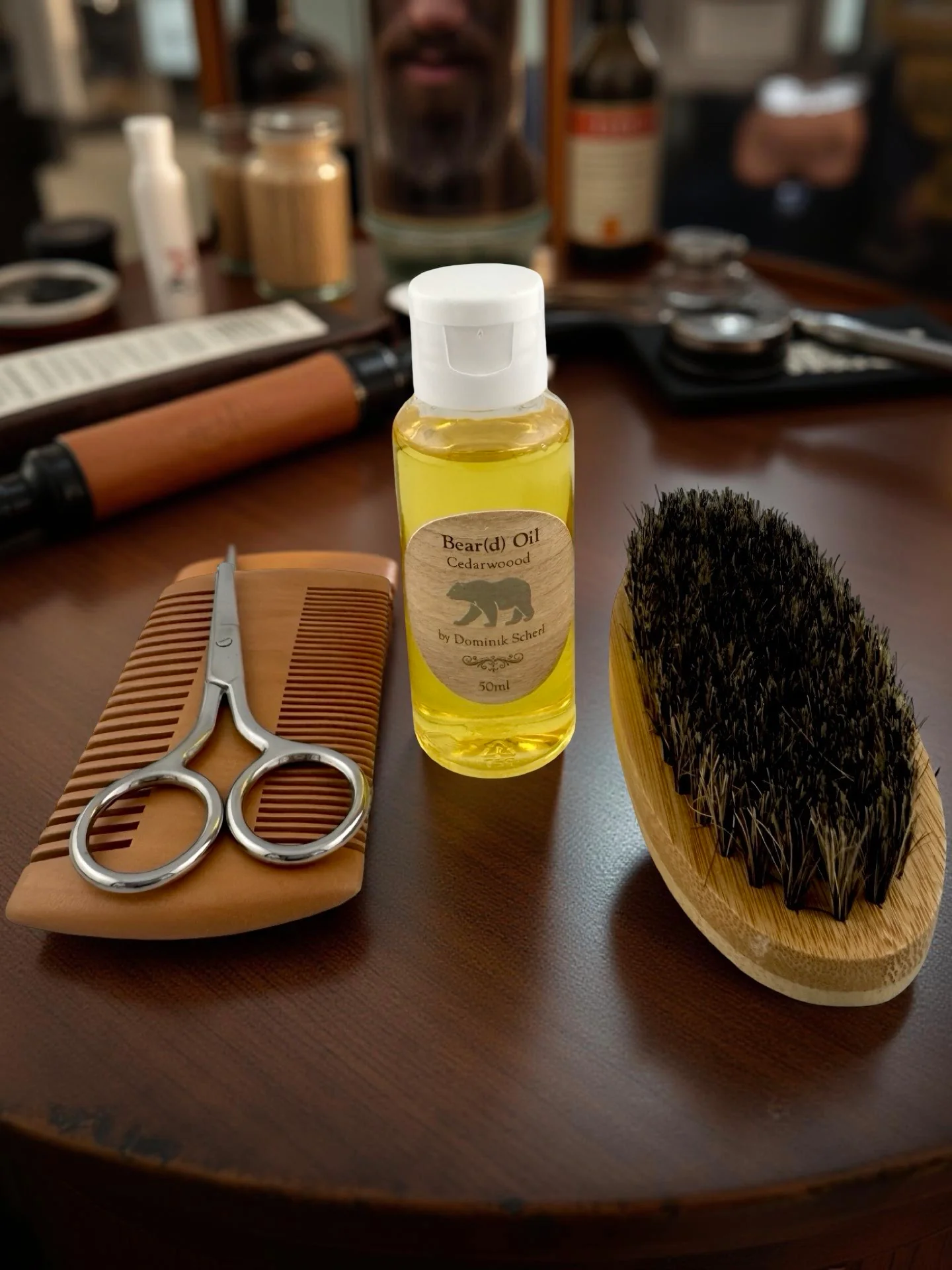 Bear(d) Care Kit - Bart Pflege Set - Bart Öl - Cedarwood/Zedernholz